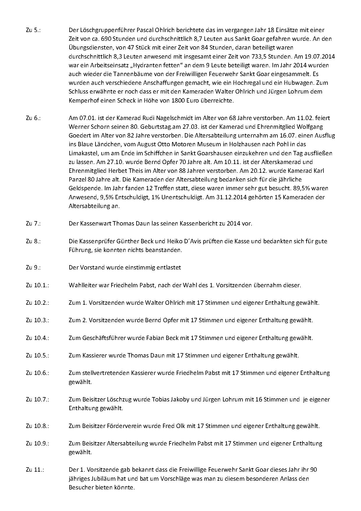 Mitgliederversammlung 2 2015