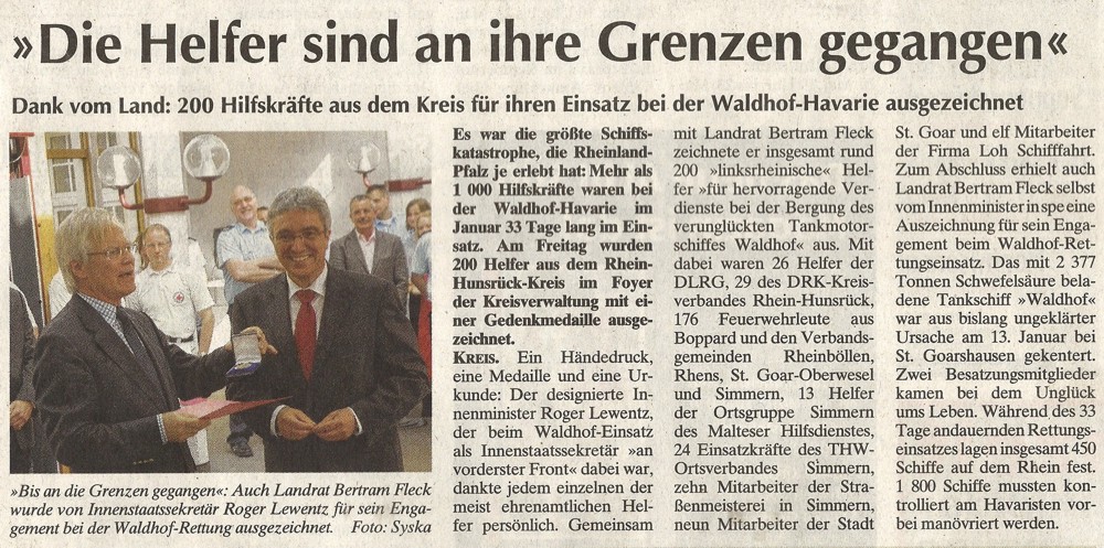 RM-Wochenspiegel Havarie  18 05 2011 S 1