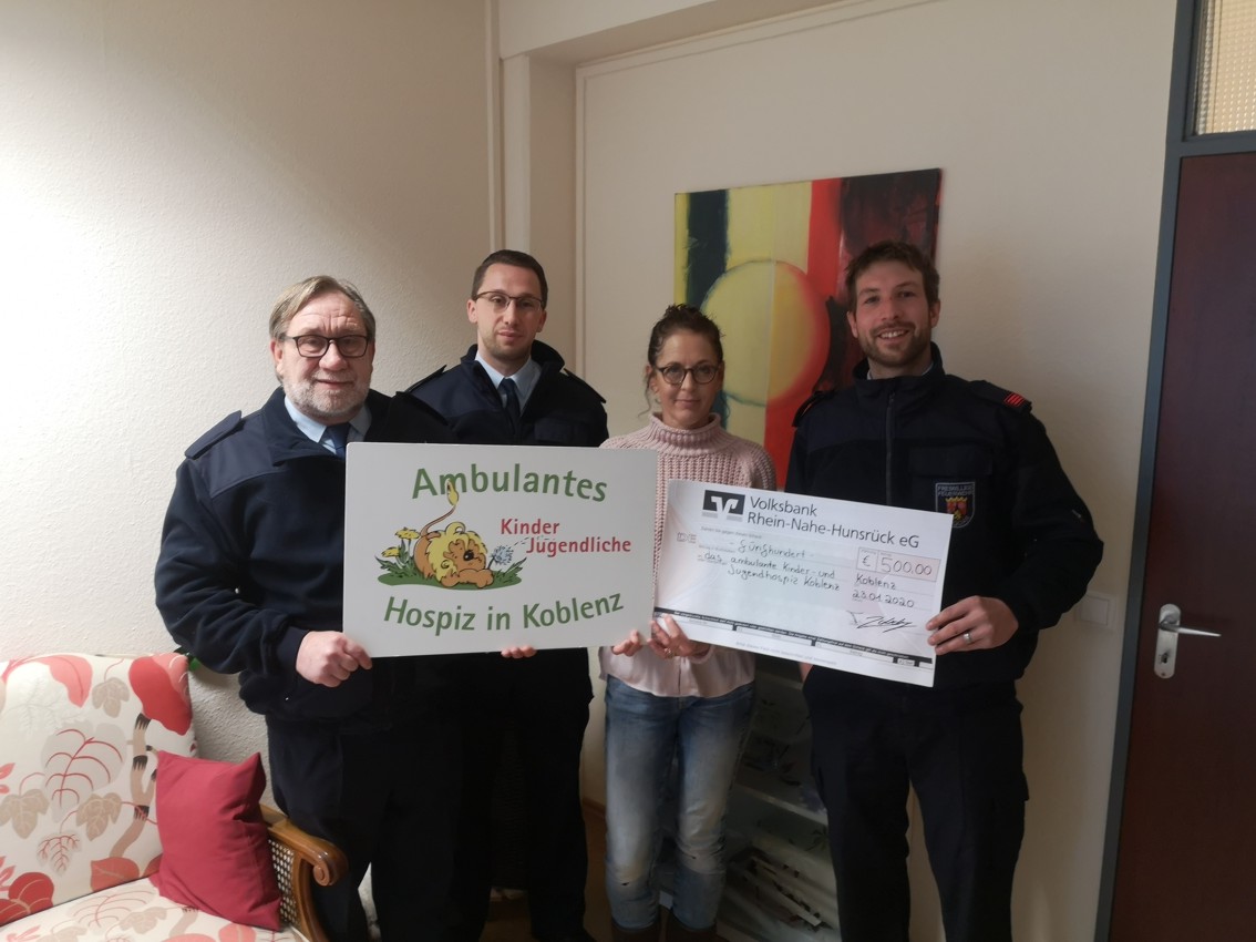 Spenden bergabe 2020