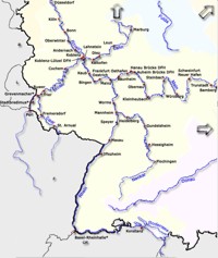 karte Hochwasser